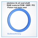 High quality skeleton tb oil seal shaft RAW material FKM / NBR / PU Piston rod main seal