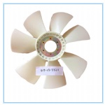 High quality and low price Imported loader spare parts loader fan assembly 419-03-33211